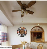 Vintage Clock Colored Wood My Wall Clock